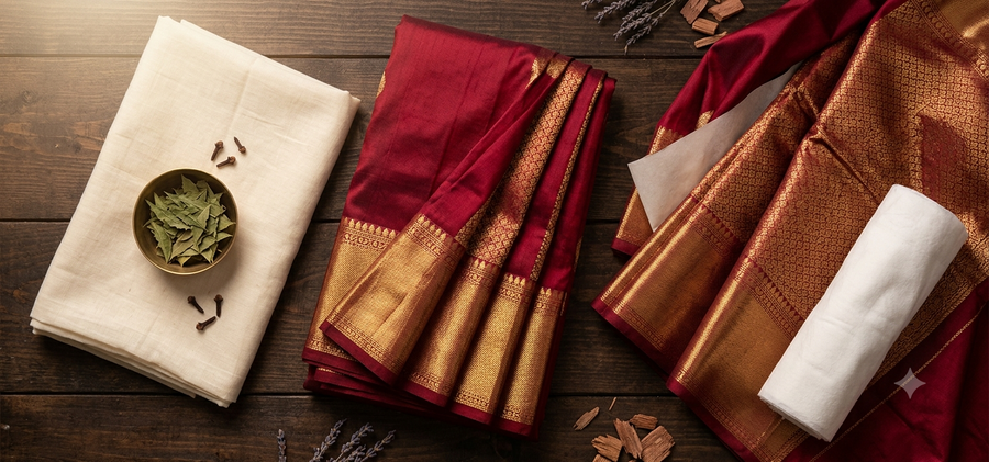 Kanjivaram Saree Care Guide: How to Maintain Silk for Years