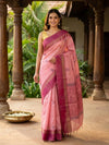 Pink and Rose Nagamam Cotton saree