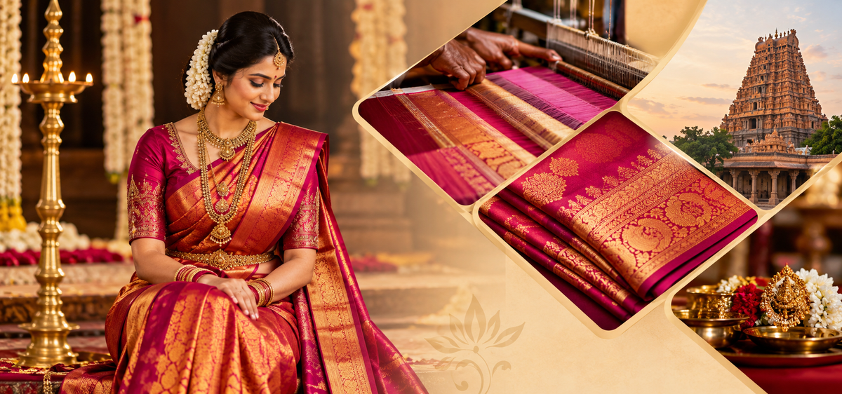 Why a South Indian Wedding Needs a Kanchipuram Saree