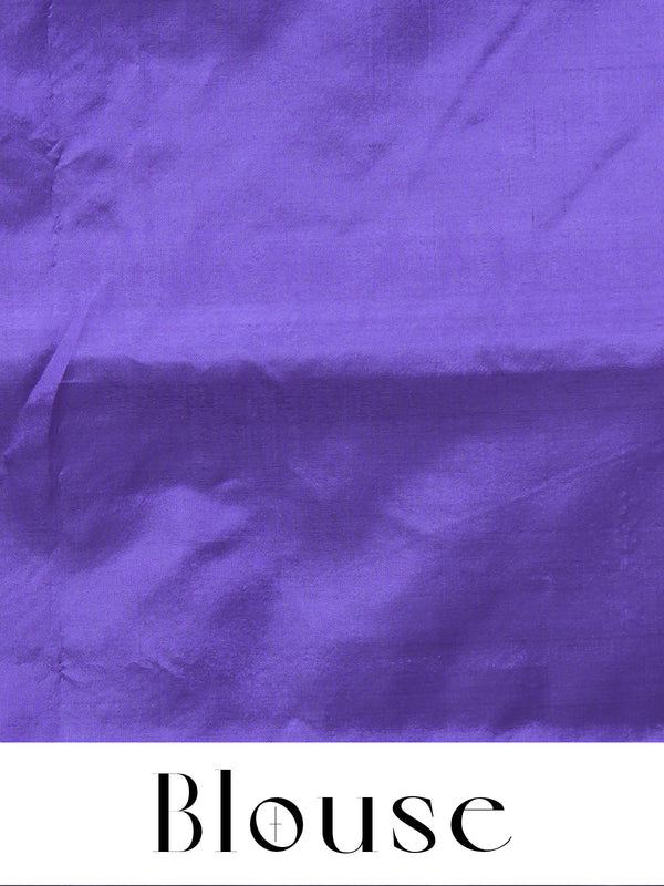 Pink with Purple Vaalai Naar Pattu Saree