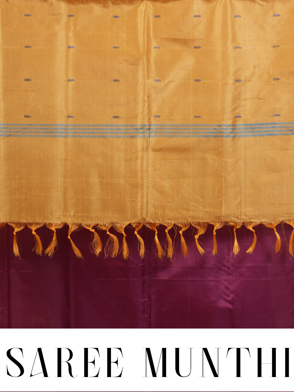 Magenta and Yellow Vaalai Naar Pattu Saree