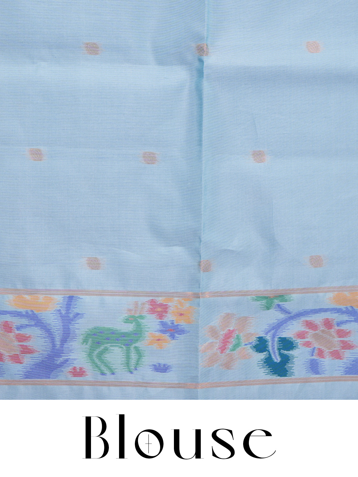 Royal Blue With Sky Blue Fancy Silk Saree