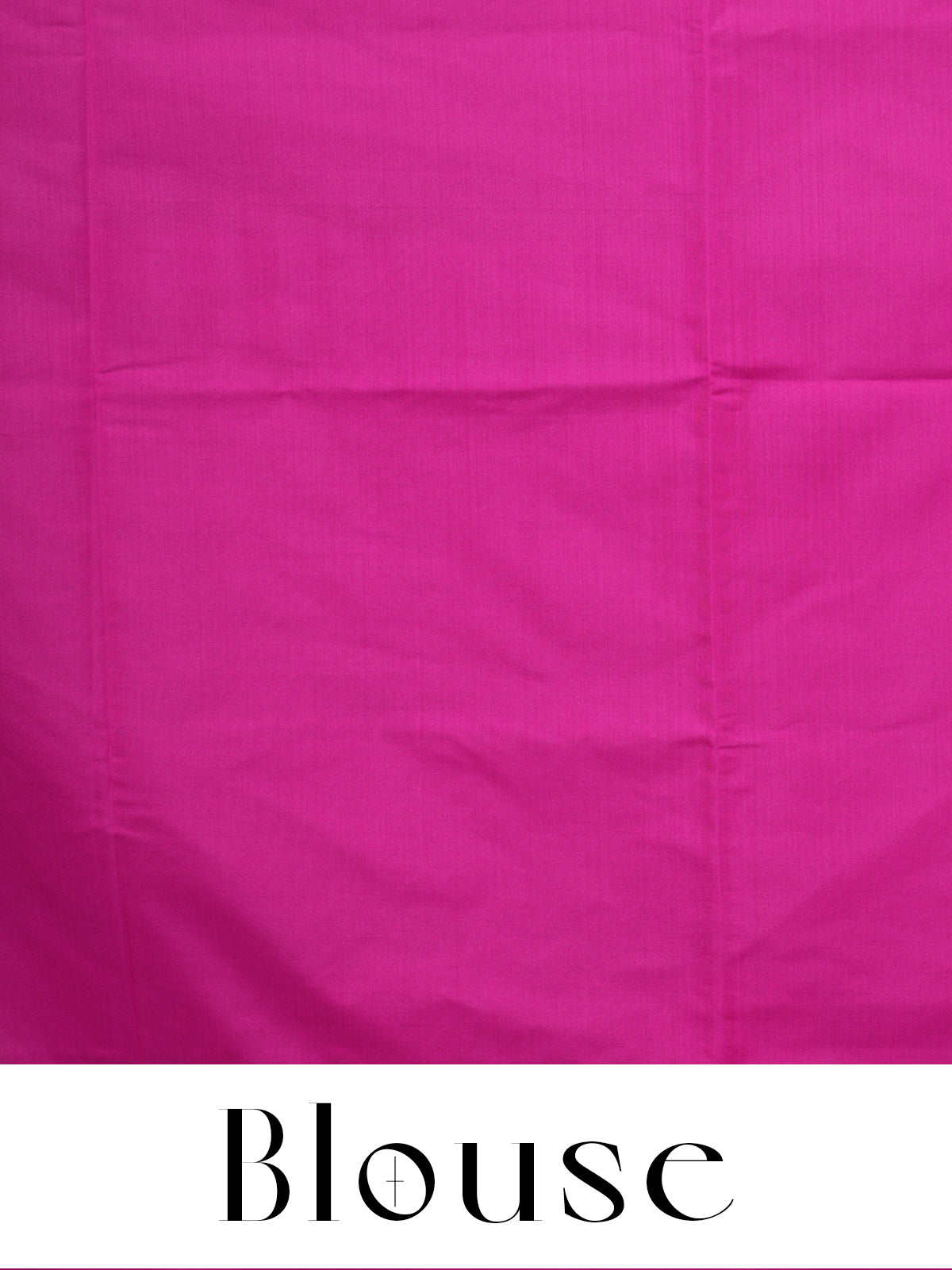Sky Blue with Magenta Pink Semi Silk Saree