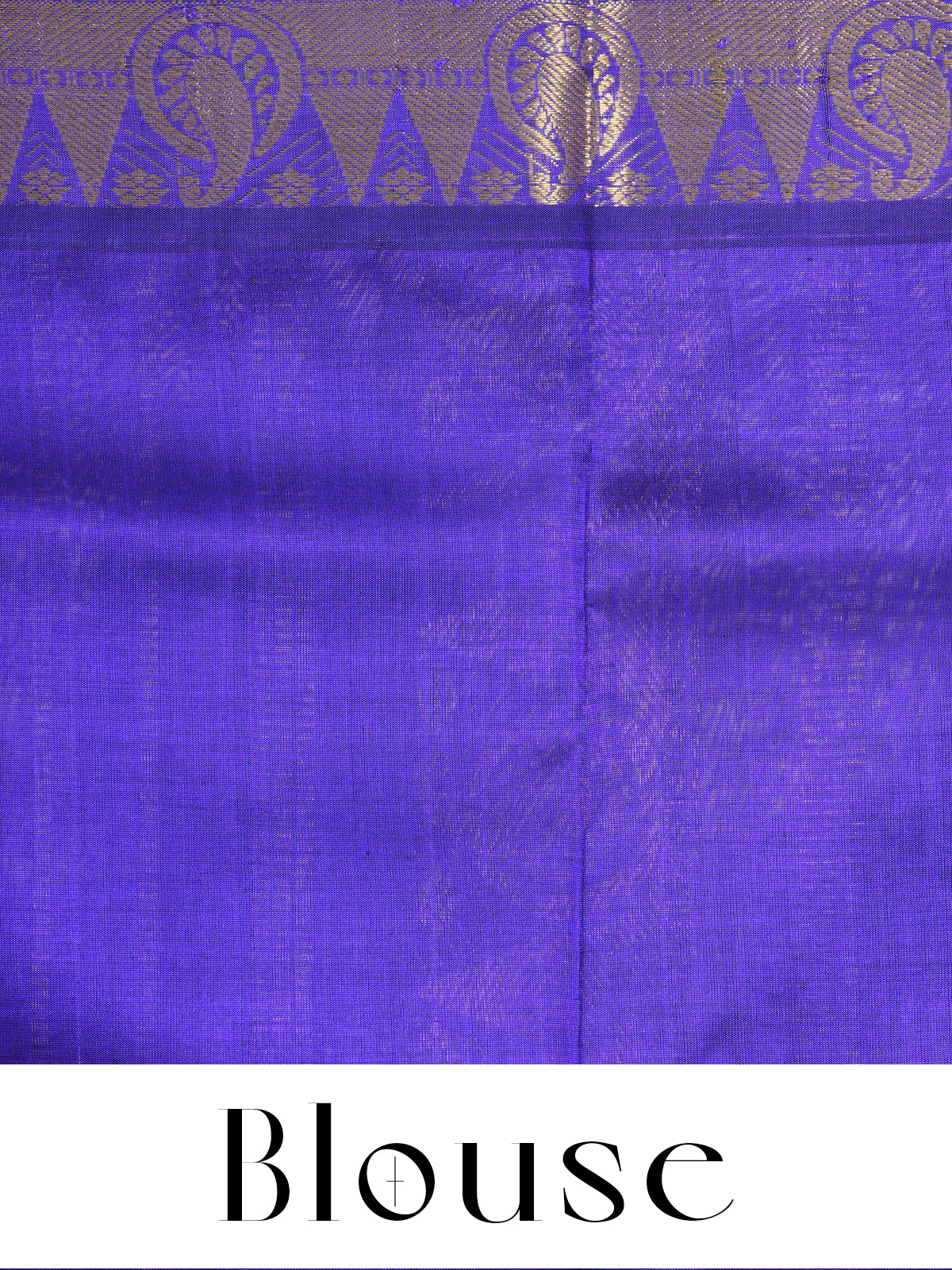 Royal Blue and Turquoise with Checked Kattam Weave  Pure Silk Cotton Saree
