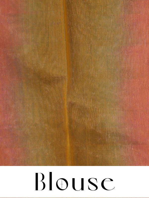 Elegant Mustard Yellow Pure Silk Cotton Saree
