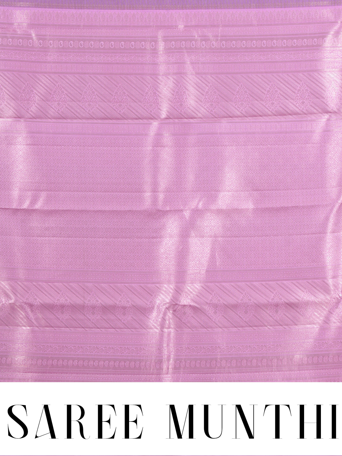 Alluring Wine Purple and Pastel Pink Pure Kanjivaram Silk Saree