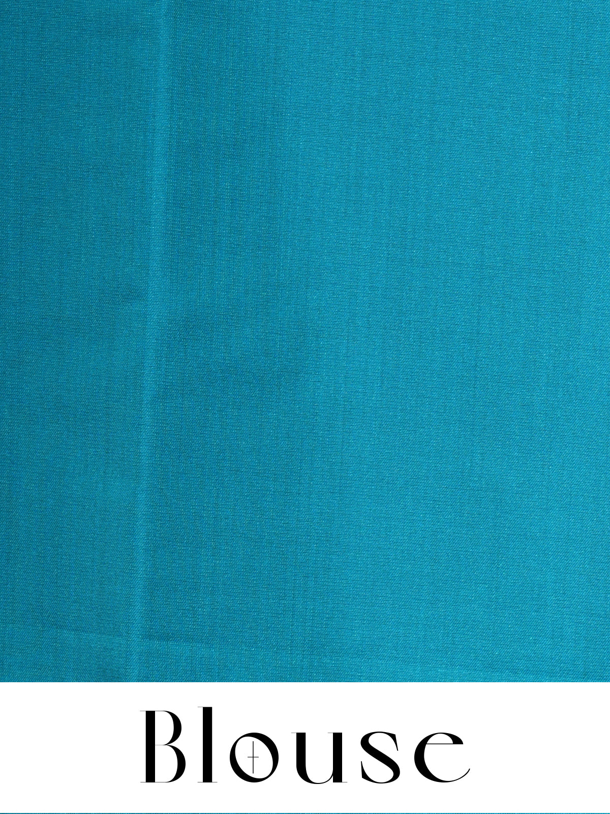Magenta Pink with Turquoise Blue - Semi Silk Saree