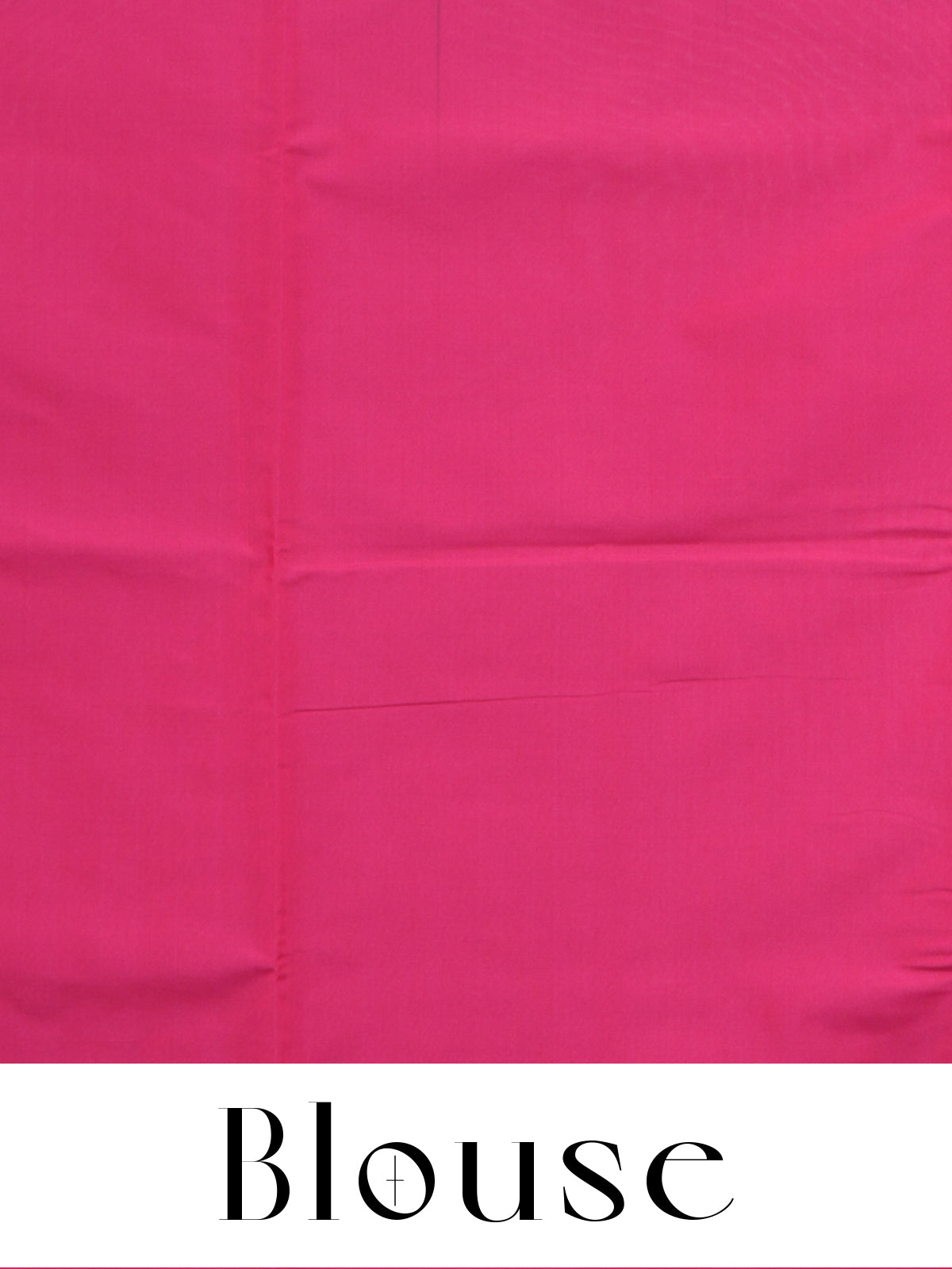 Blue with Pink - Semi Silk Saree