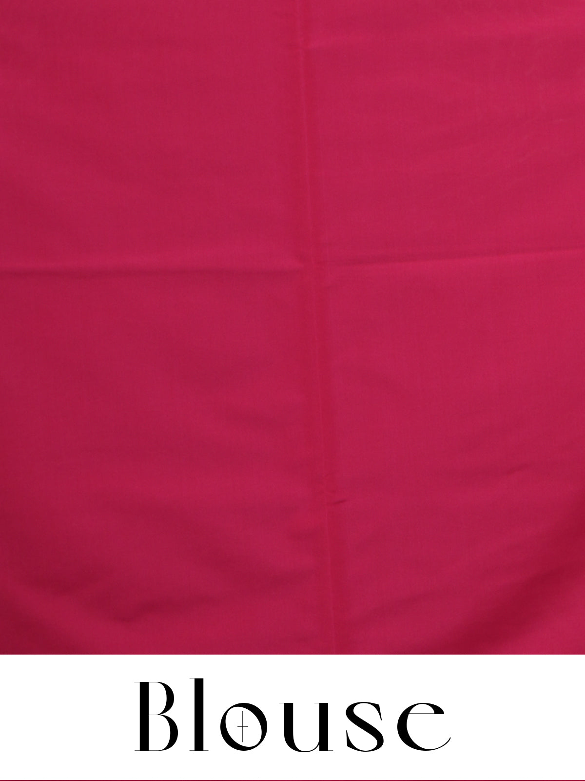 Olive Green with Rani Pink - Semi Silk Saree