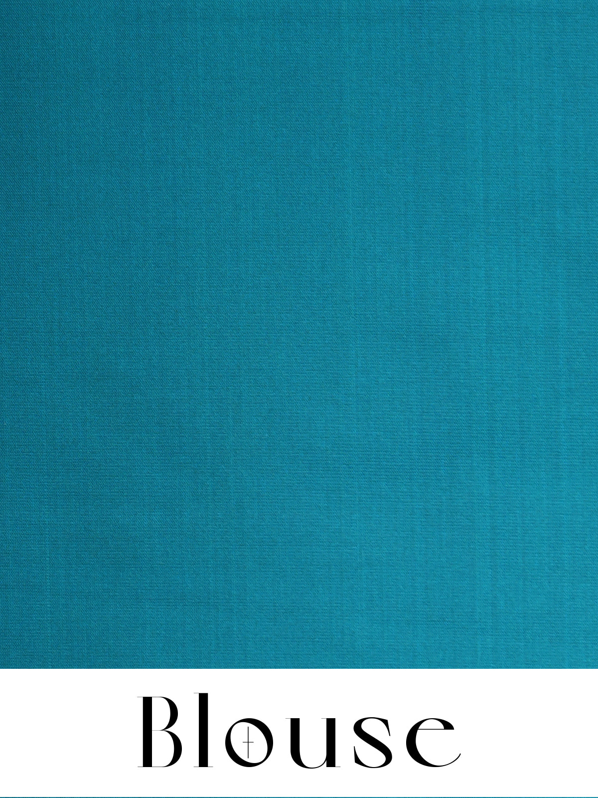 Magenta with Turquoise Blue - Semi Silk Saree