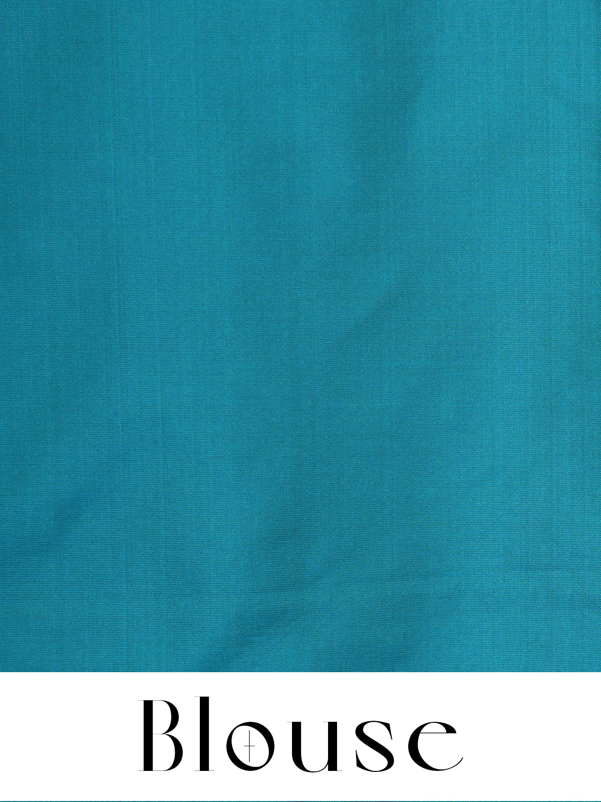 Pink with Teal - Semi Silk Saree