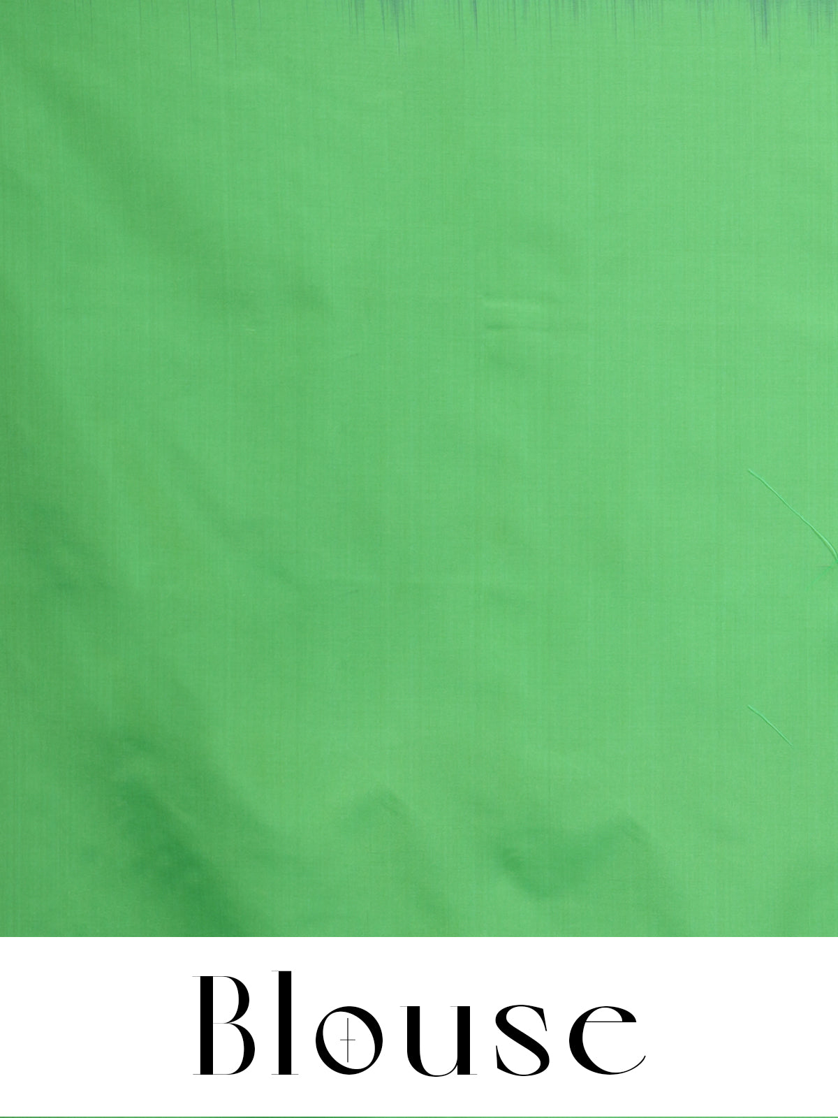 Purple with Light Green - Semi Silk Saree