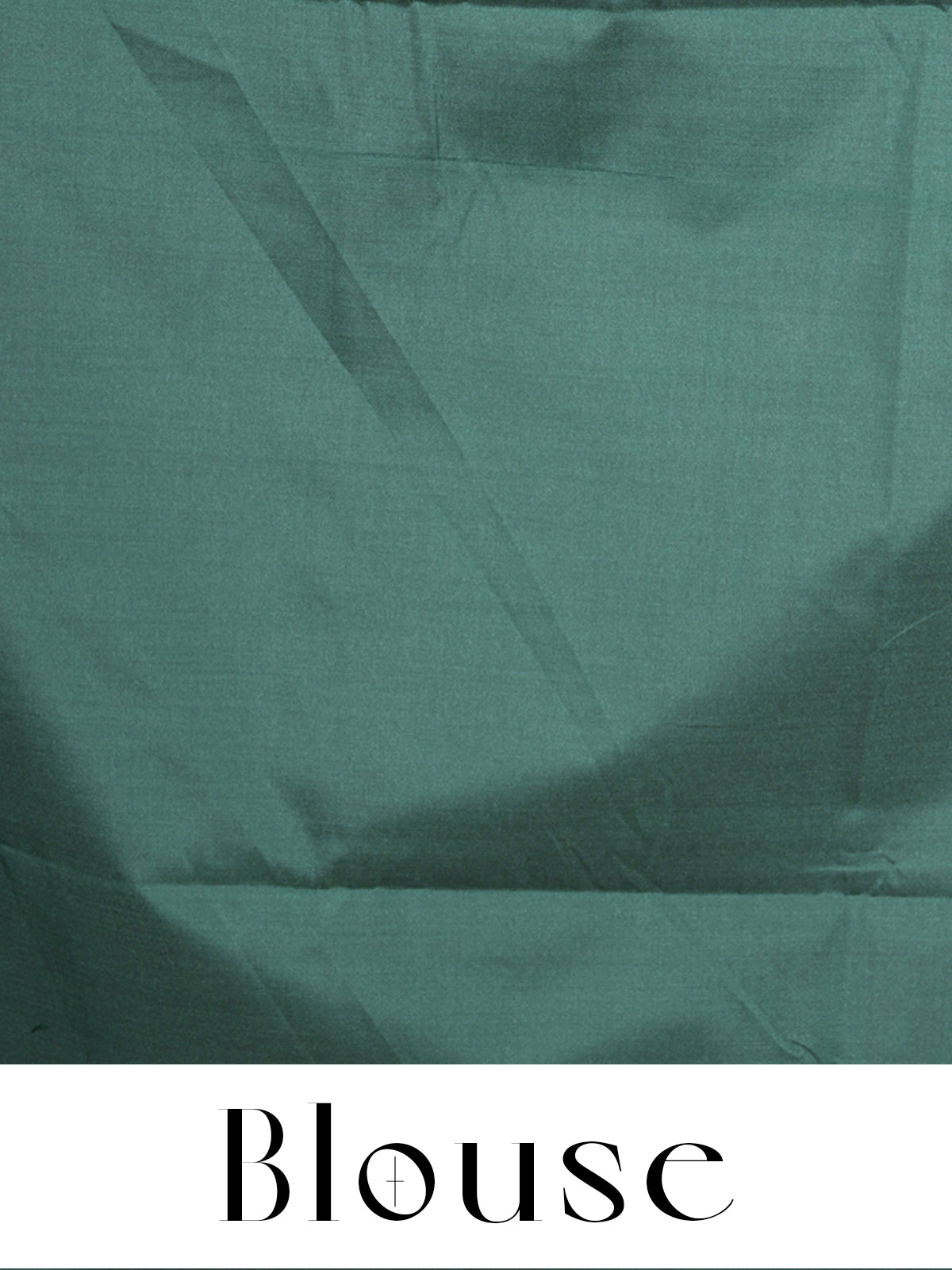 Pink with Bottle Green Semi Silk Saree