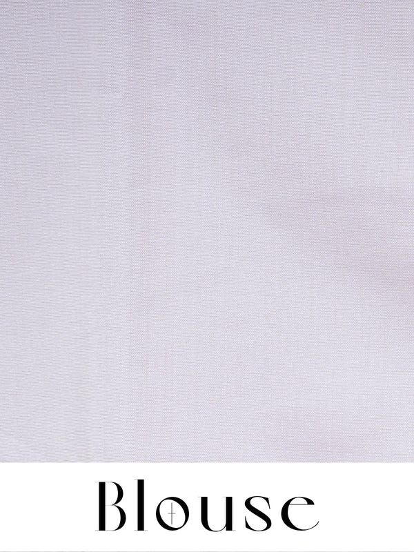 Magenta with Cream - Semi Silk Saree