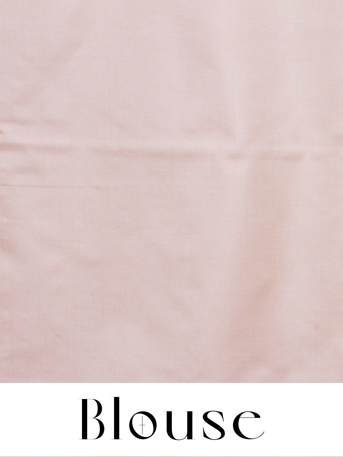 Pink with Off-White - Semi Silk Saree