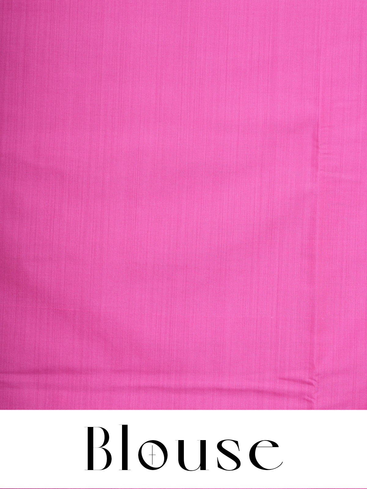 Sky Blue with Pink - Semi Silk Saree