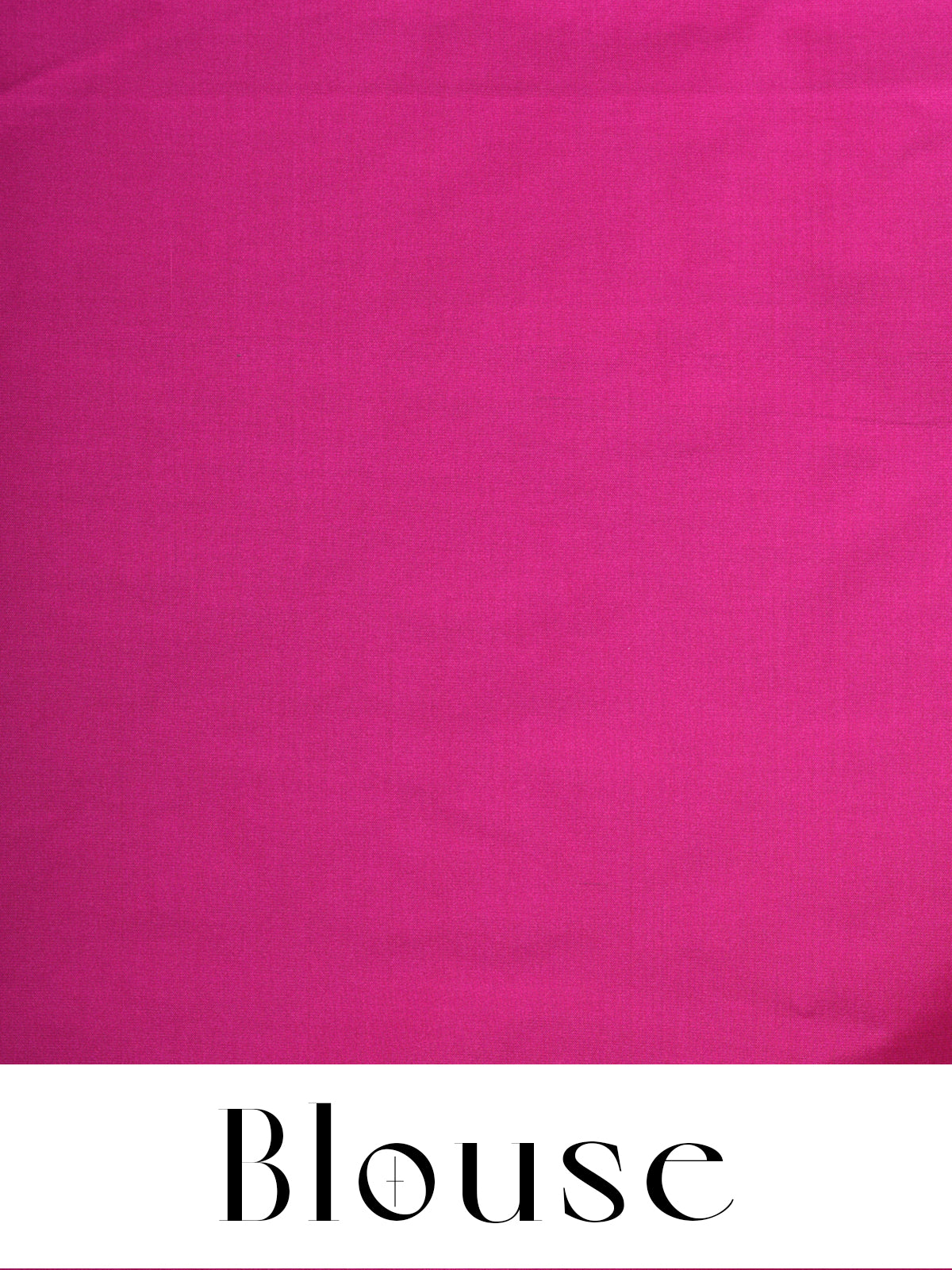 Olive Green with Pink - Semi Silk Saree