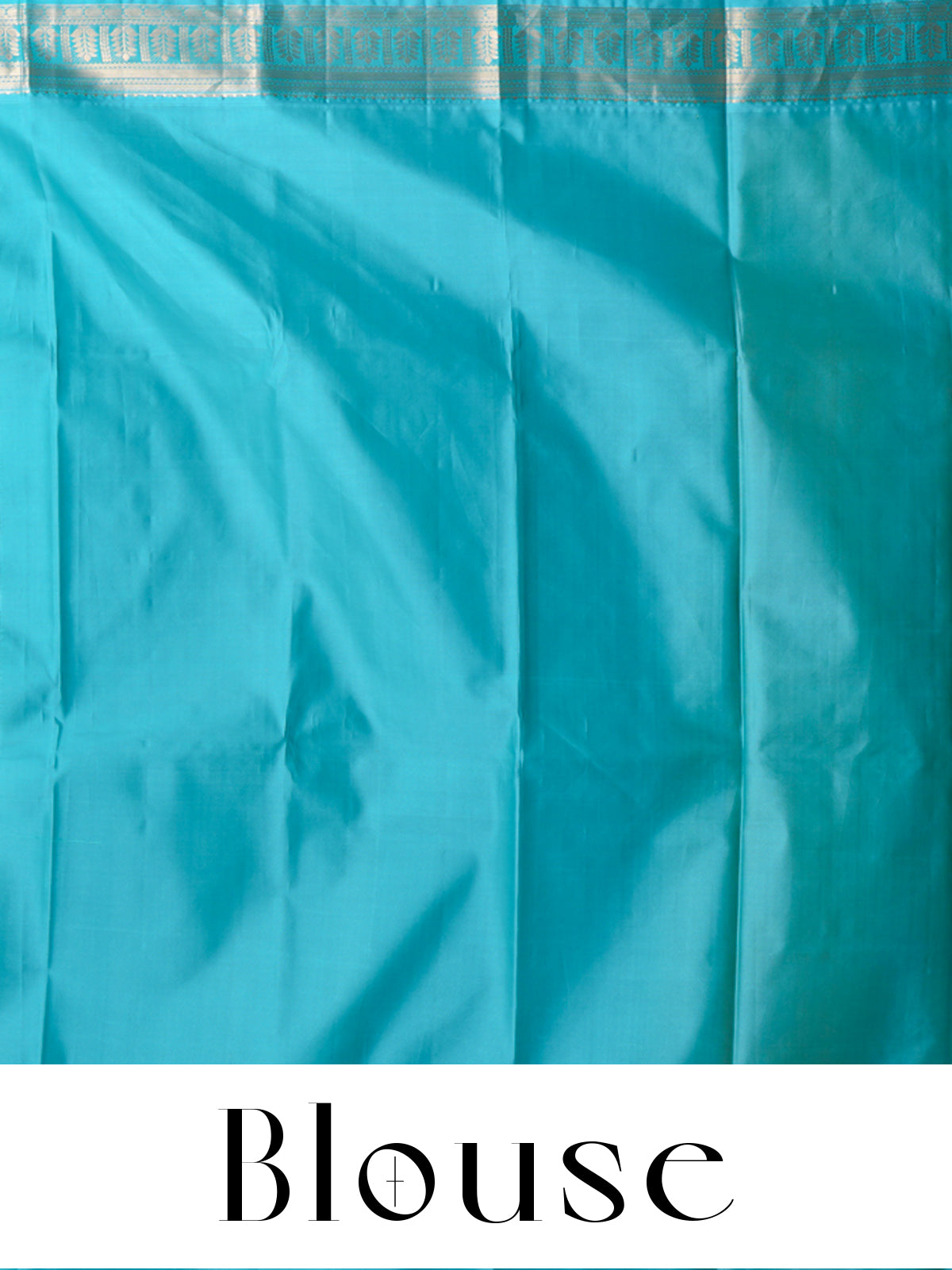 Vibrant Mustard Yellow & Turquoise Blue Pure Silk Saree