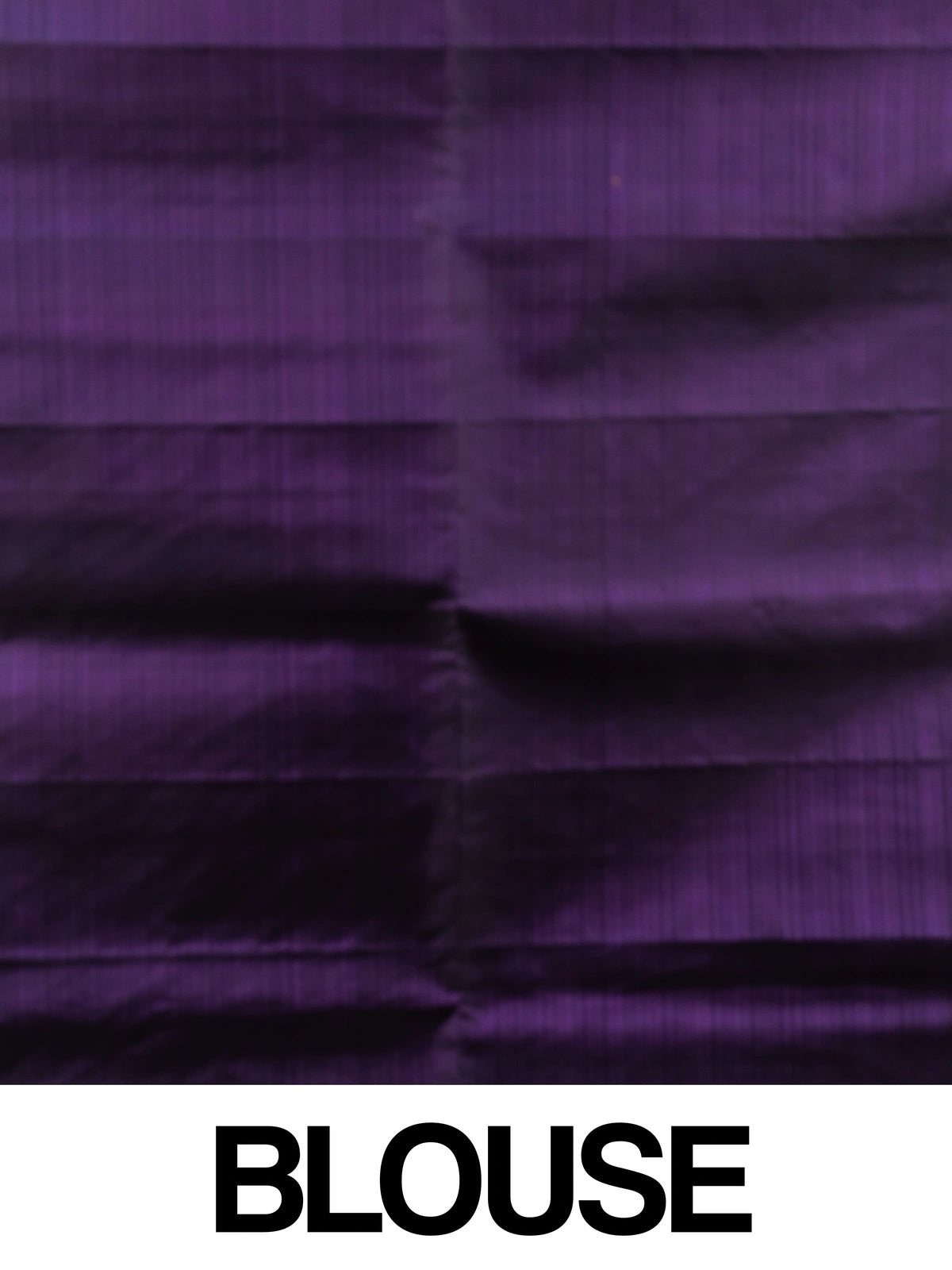 Lime green soft silk saree with purple contrast border and gold zari pallu