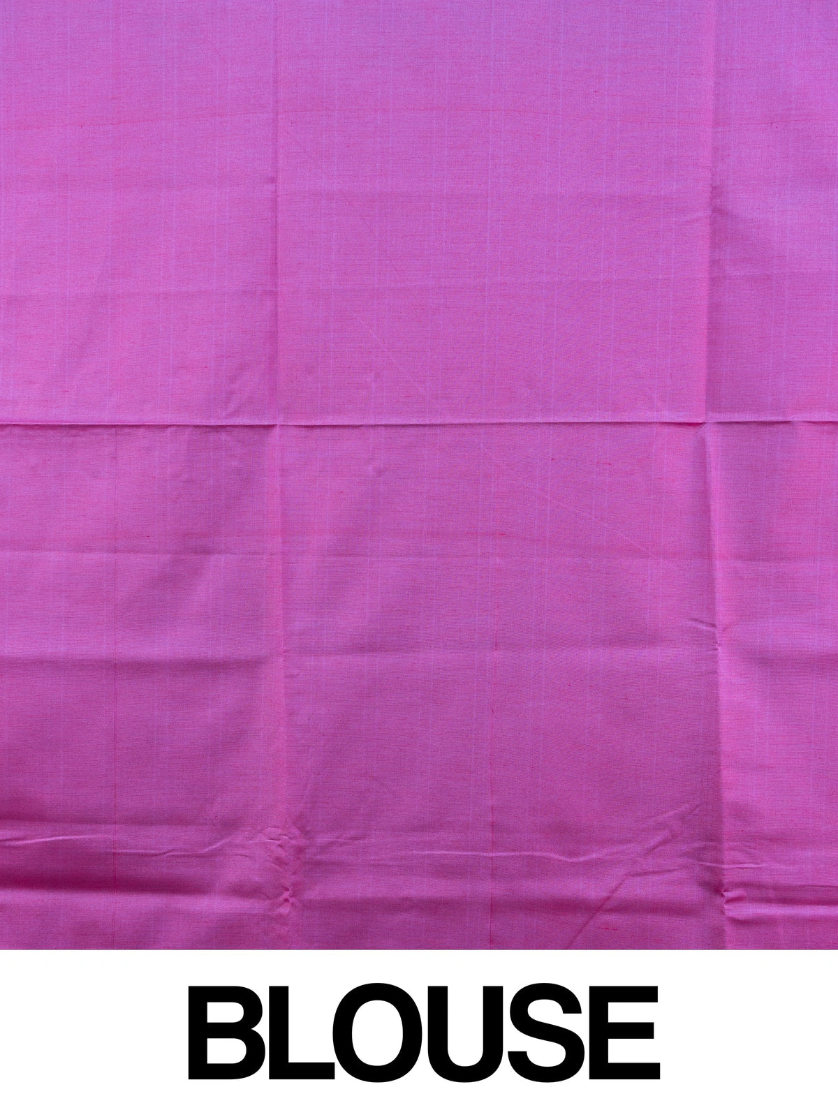 Magenta purple Kanchipuram Fancy Silk saree with multicolour zari buttas, contrast border and tasselled pallu