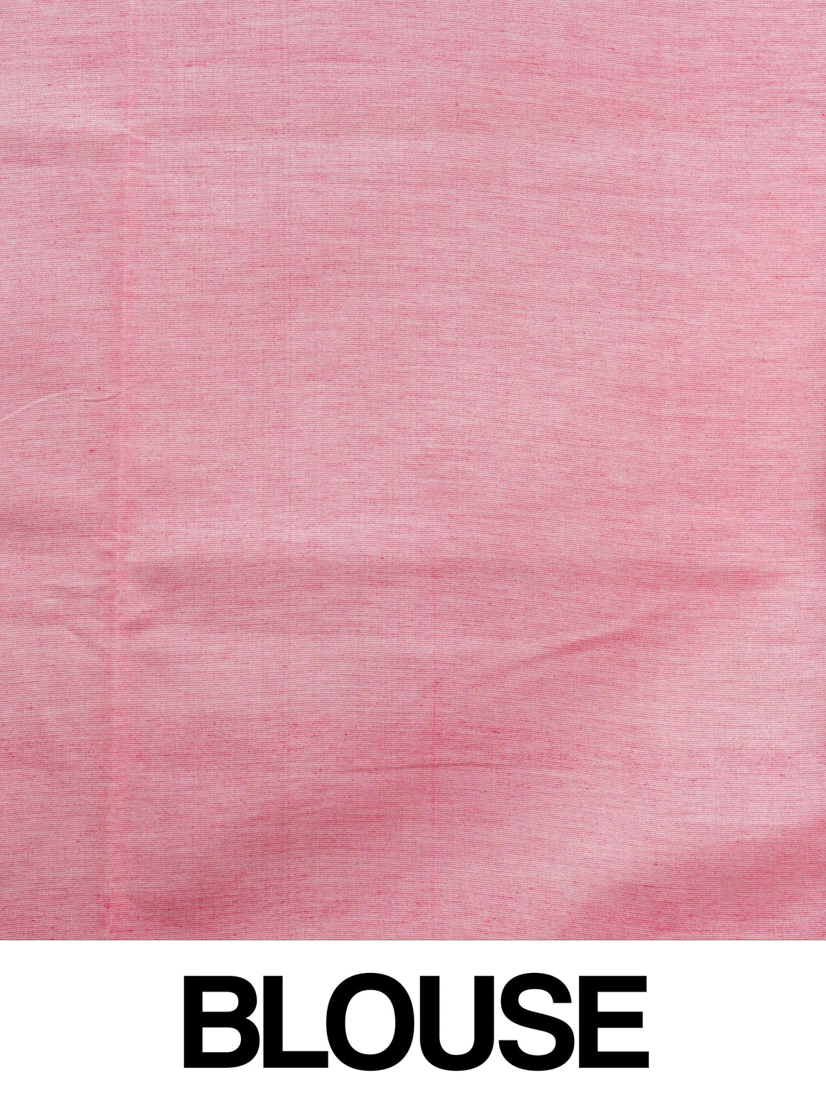 Pink Kanchipuram fancy silk saree with wine contrast border and gold zari buttas