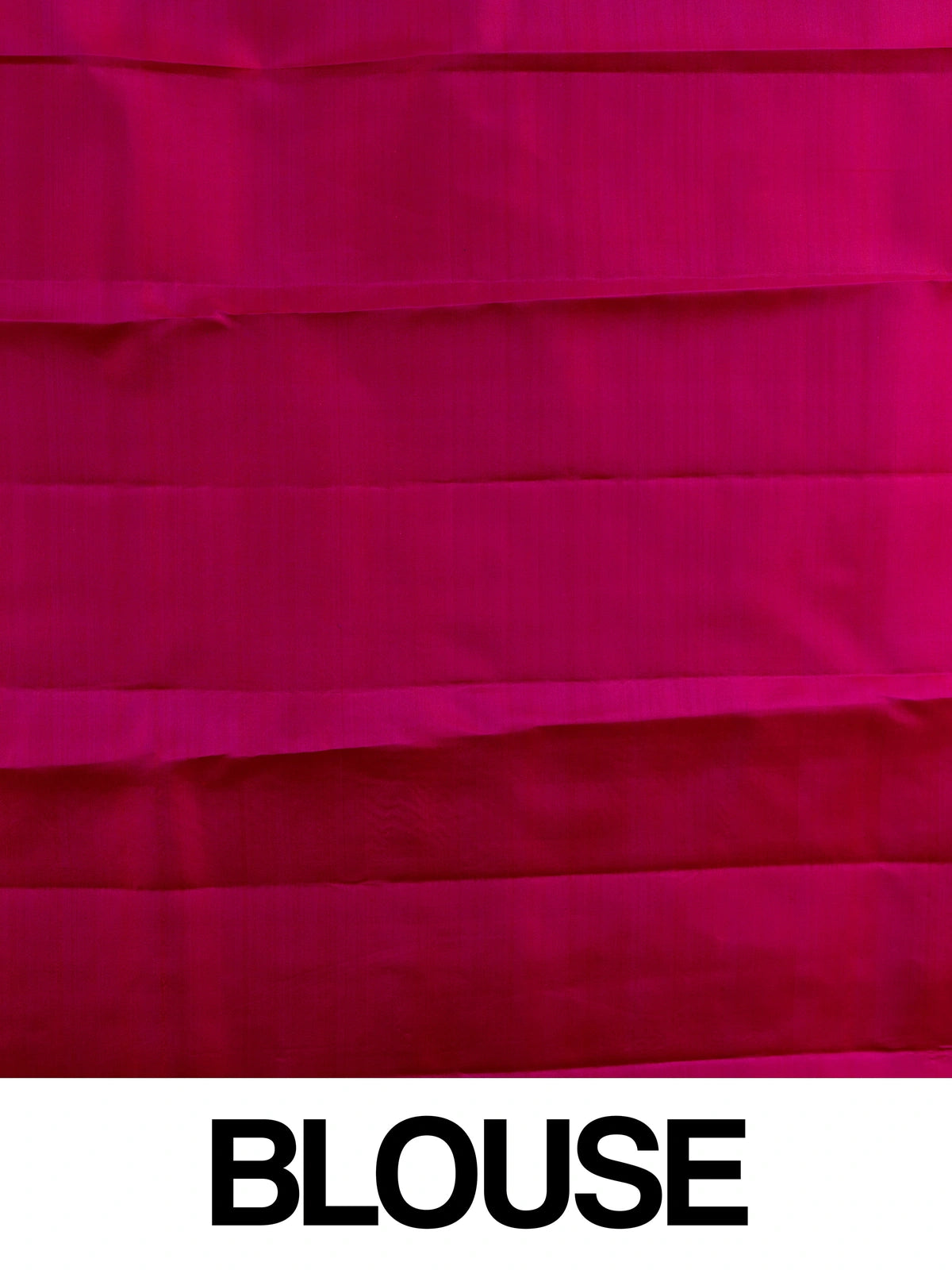 Orange and pink pure Kanchipuram silk saree with contrast gold zari border and buttas