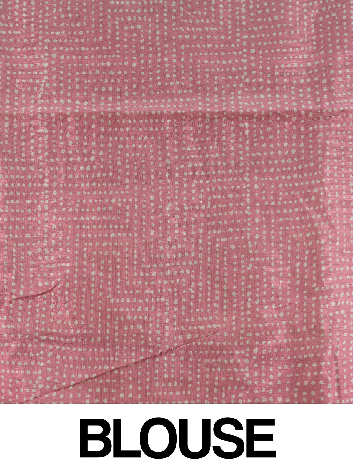 Pink and cream designer art silk saree with woven zari paisley body and contrast palm-tree printed border