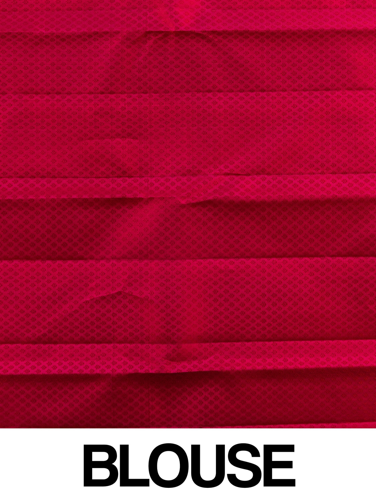 Maroon pure Kanchipuram silk saree with contrast pink and gold zari border and paisley buttas