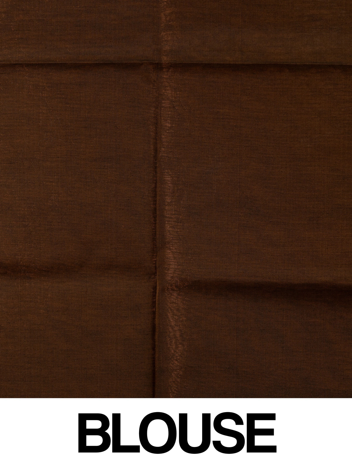 Mustard silk cotton saree with contrast dark brown copper zari border and woven buttas