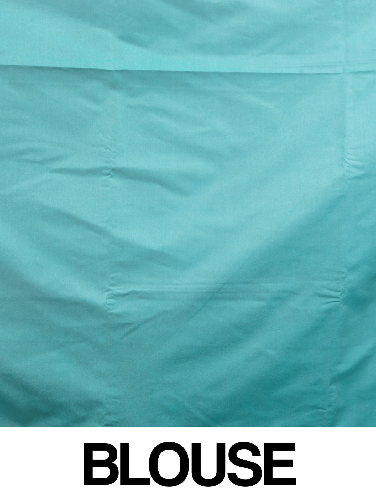 Orange Kanchipuram fancy silk saree with turquoise contrast border, gold zari floral body and diamond-patterned pallu