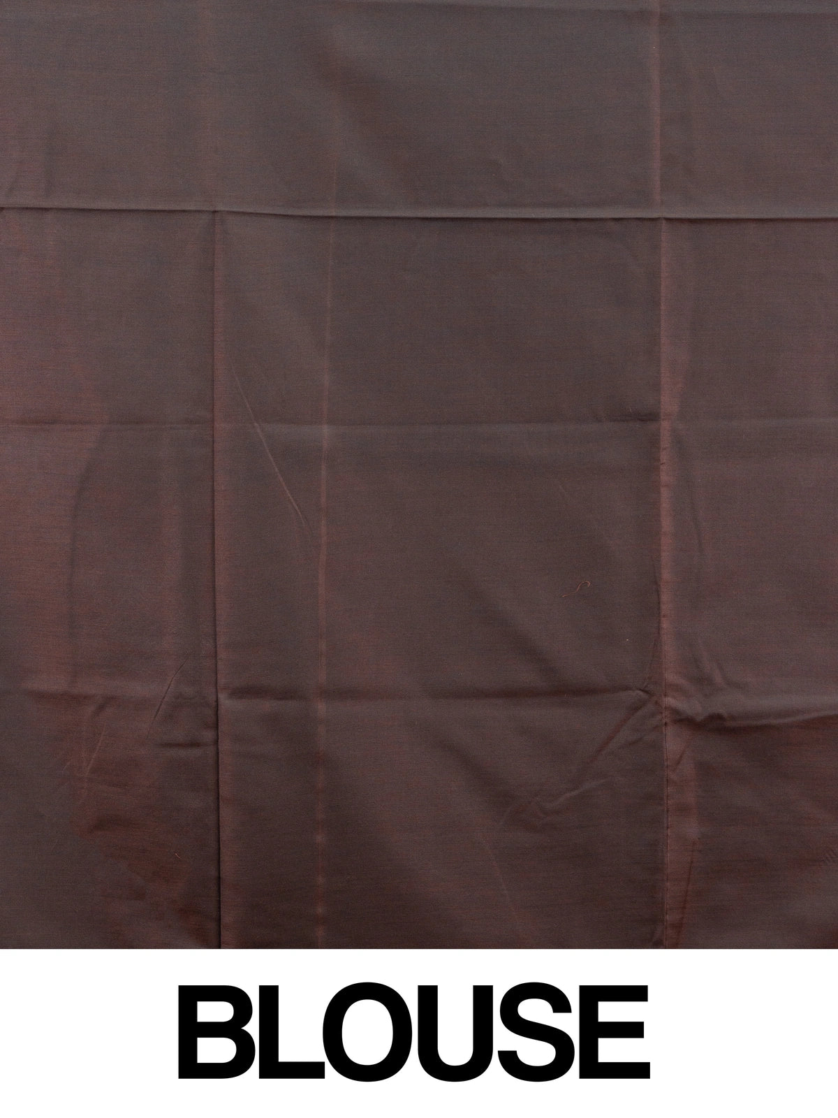 Dark brown Kanchipuram Fancy Silk saree with dusty rose contrast zari border and diamond-lattice zari pallu
