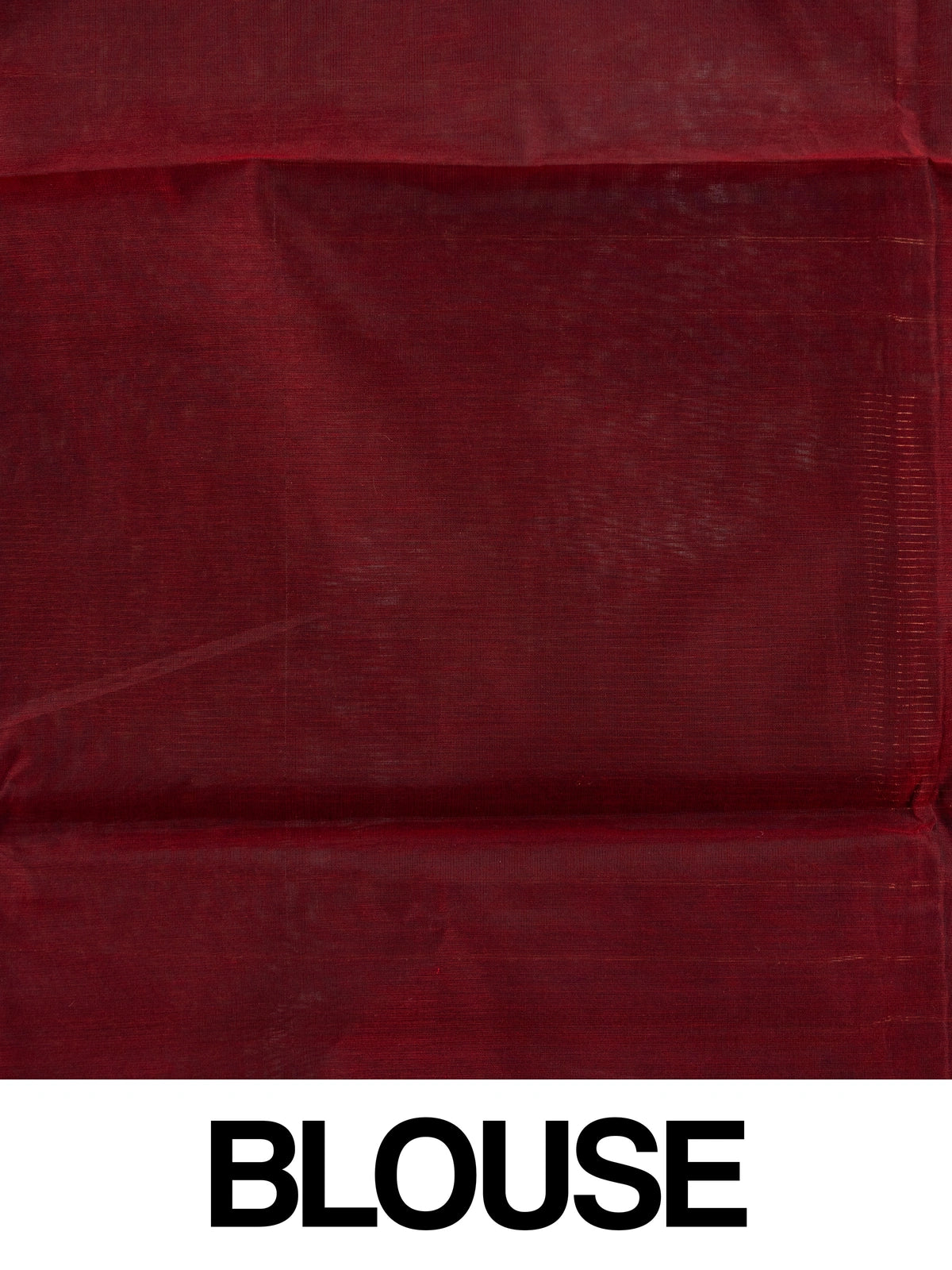 Peacock blue silk cotton saree with maroon contrast zari border and woven butta motifs