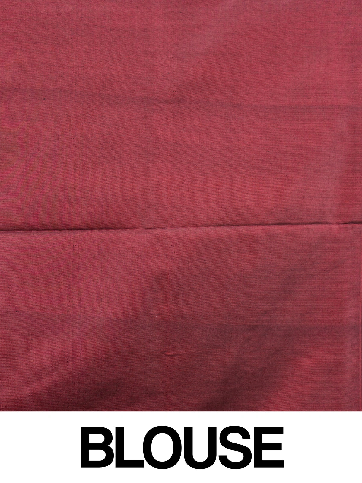 Bottle green semi silk saree with contrast maroon gold zari border and buttas
