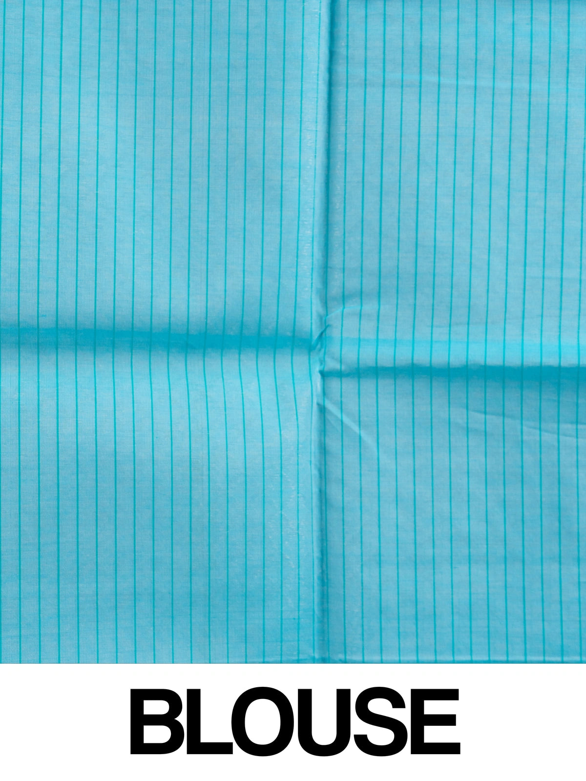 Pink silk cotton saree with silver zari buttas and contrast sky blue zari border and pallu