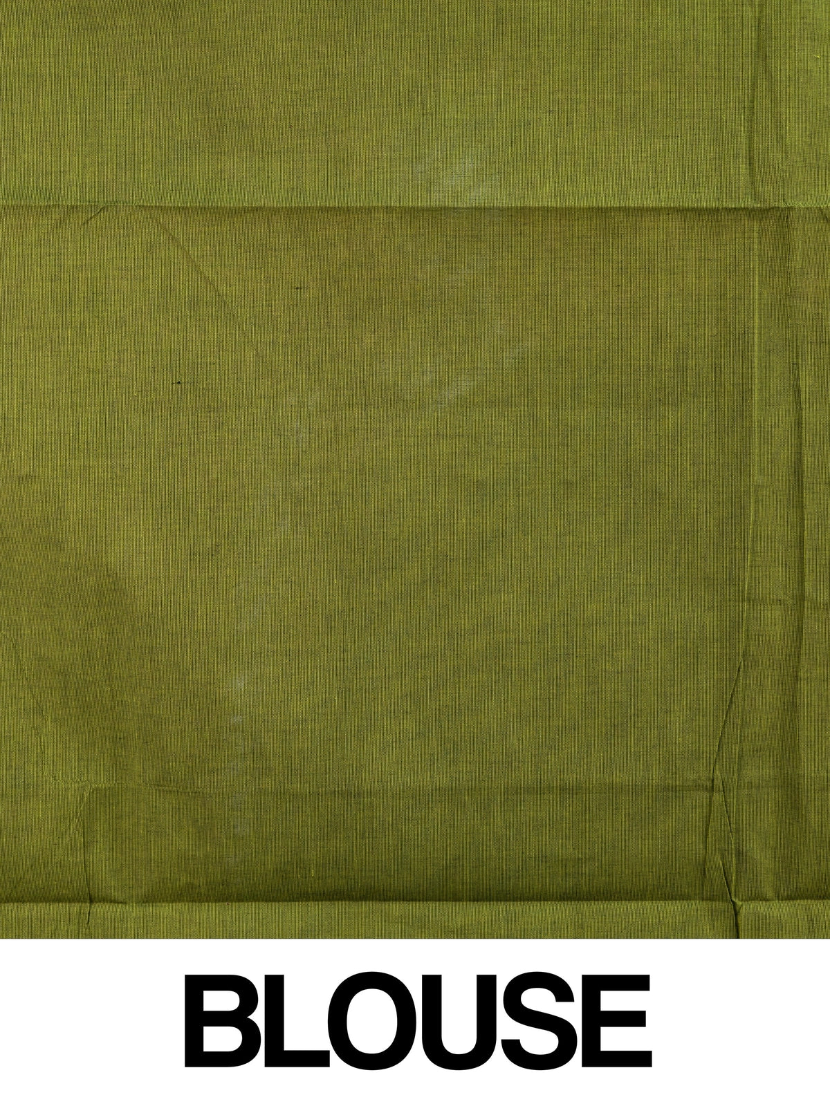 Olive green Chettinad cotton saree with black and gold zari contrast border and paisley buttas