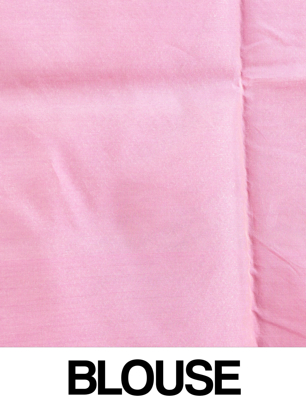 Pink silk cotton saree with silver zari buti motifs and ornate zari border