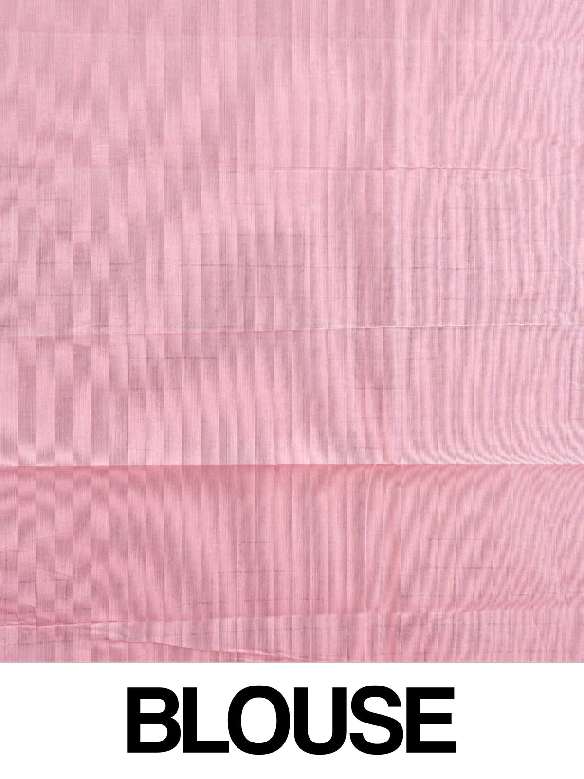 Pink silk cotton saree with grey geometric motifs and contrast border