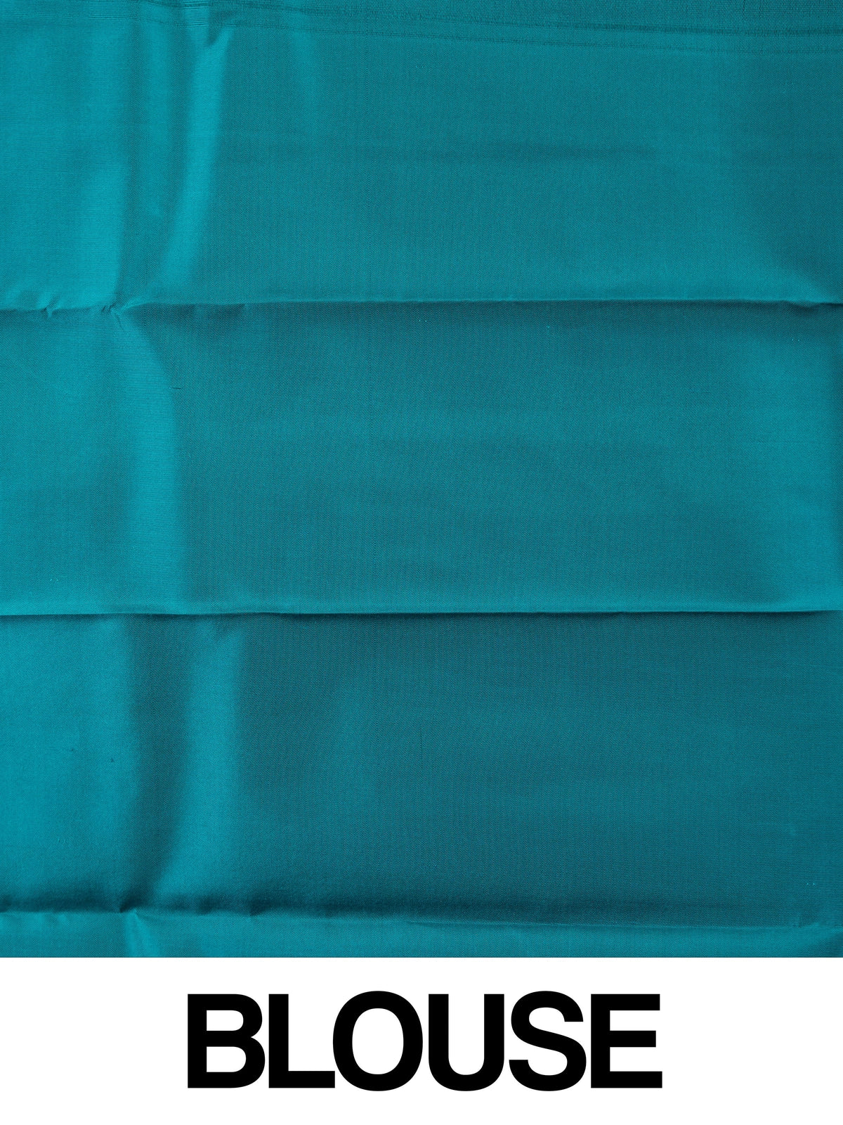 Pink and teal pure Kanchipuram silk saree with silver zari peacock border and gold buttas