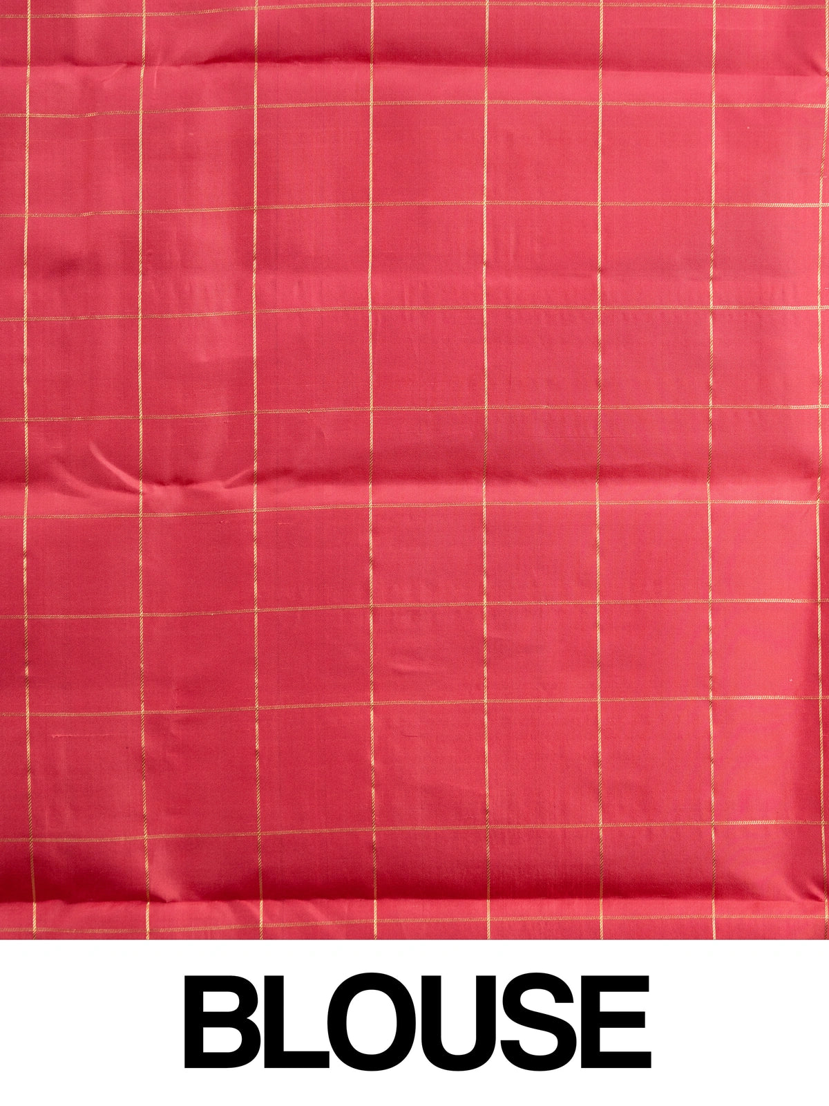 Deep wine pure Kanchipuram silk saree with gold zari checks, peacock motifs and coral pink contrast zari border