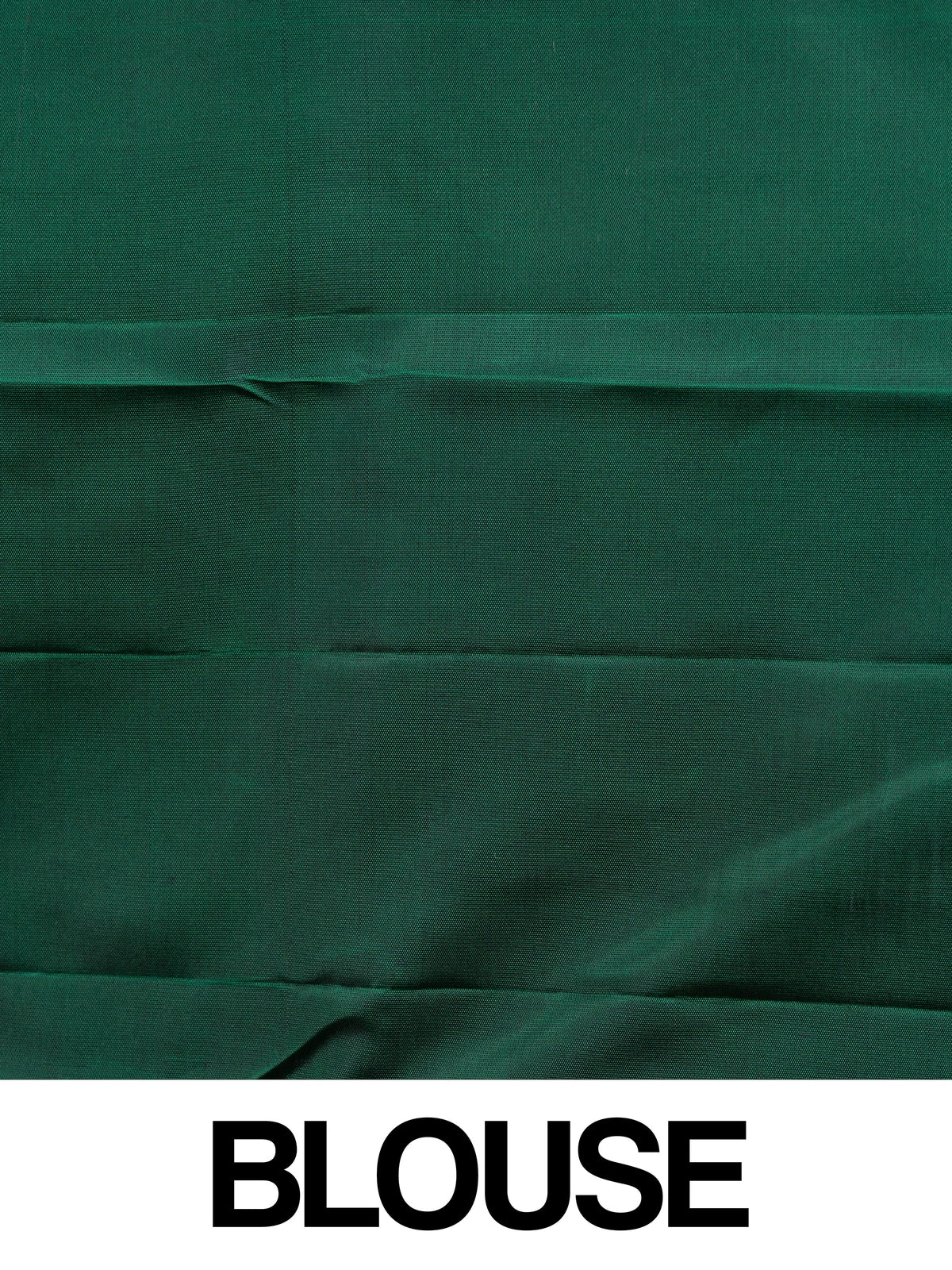 Cream pure Kanchipuram silk saree with gold zari brocade body and contrast dark green and gold border and pallu