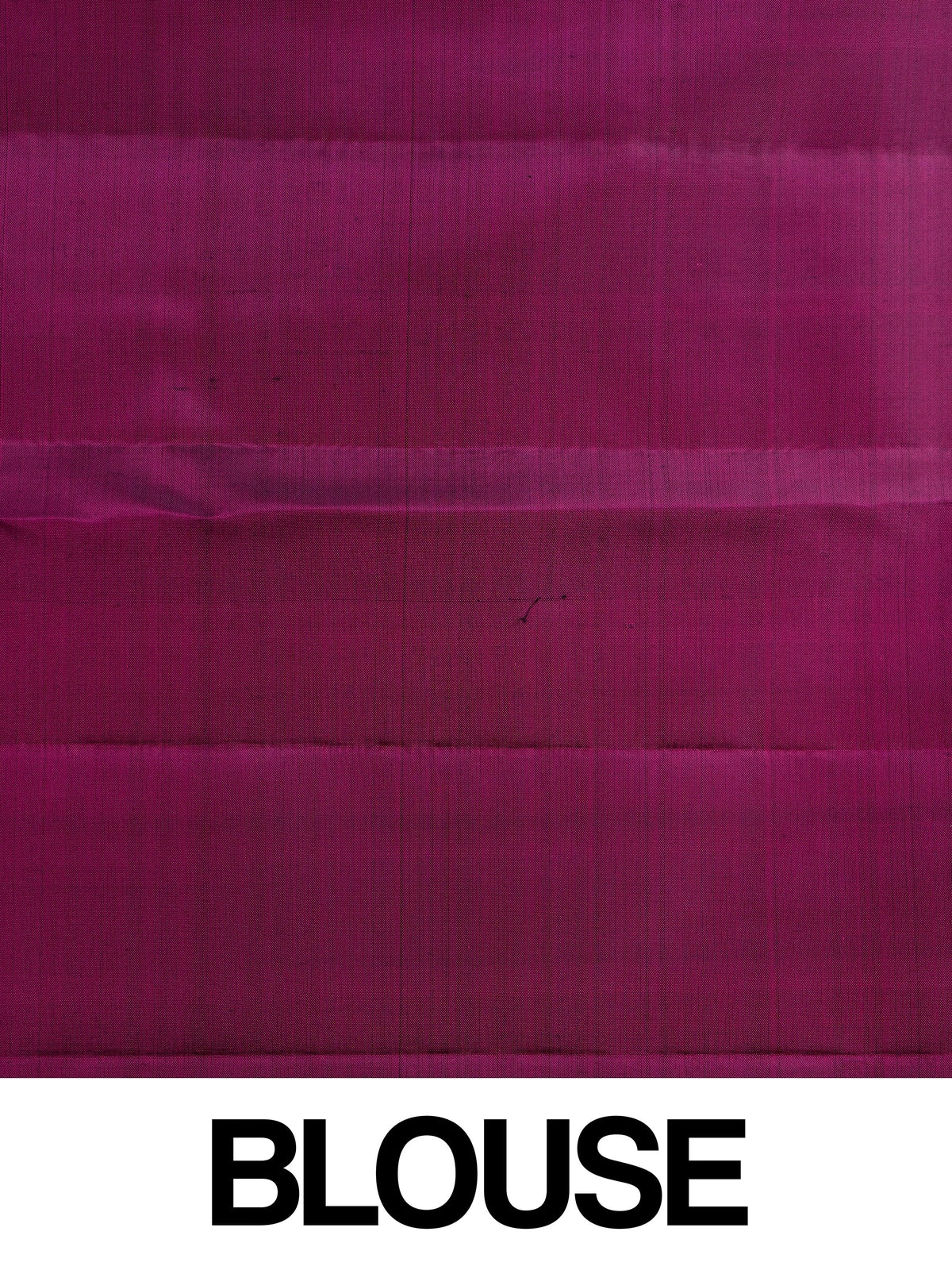 Mehendi green pure Kanchipuram silk saree with magenta contrast border and gold zari pallu