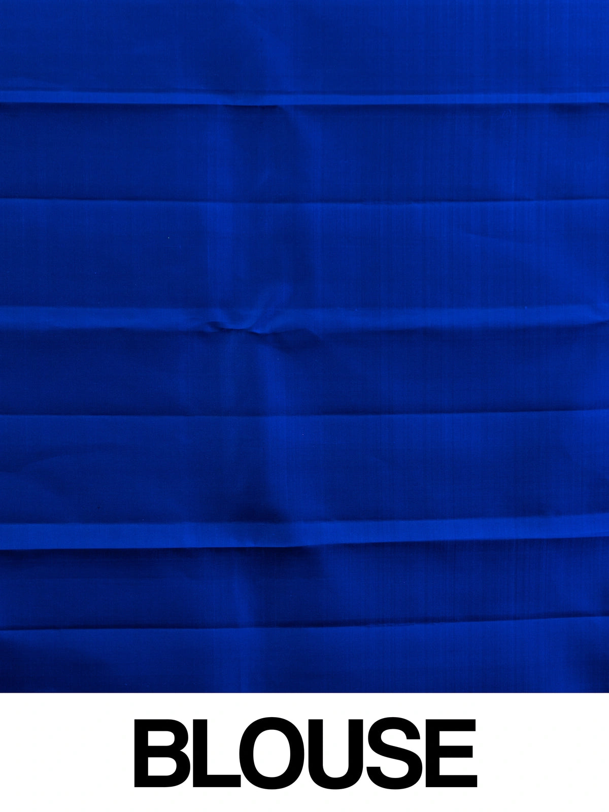 Peacock teal pure Kanchipuram silk saree with contrast royal blue gold zari border and woven pallu