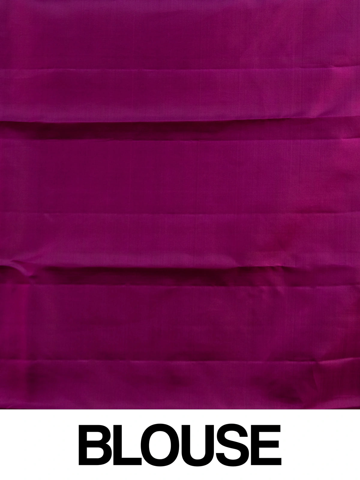 Orange pure Kanchipuram silk saree with magenta contrast gold zari border and brocade pallu