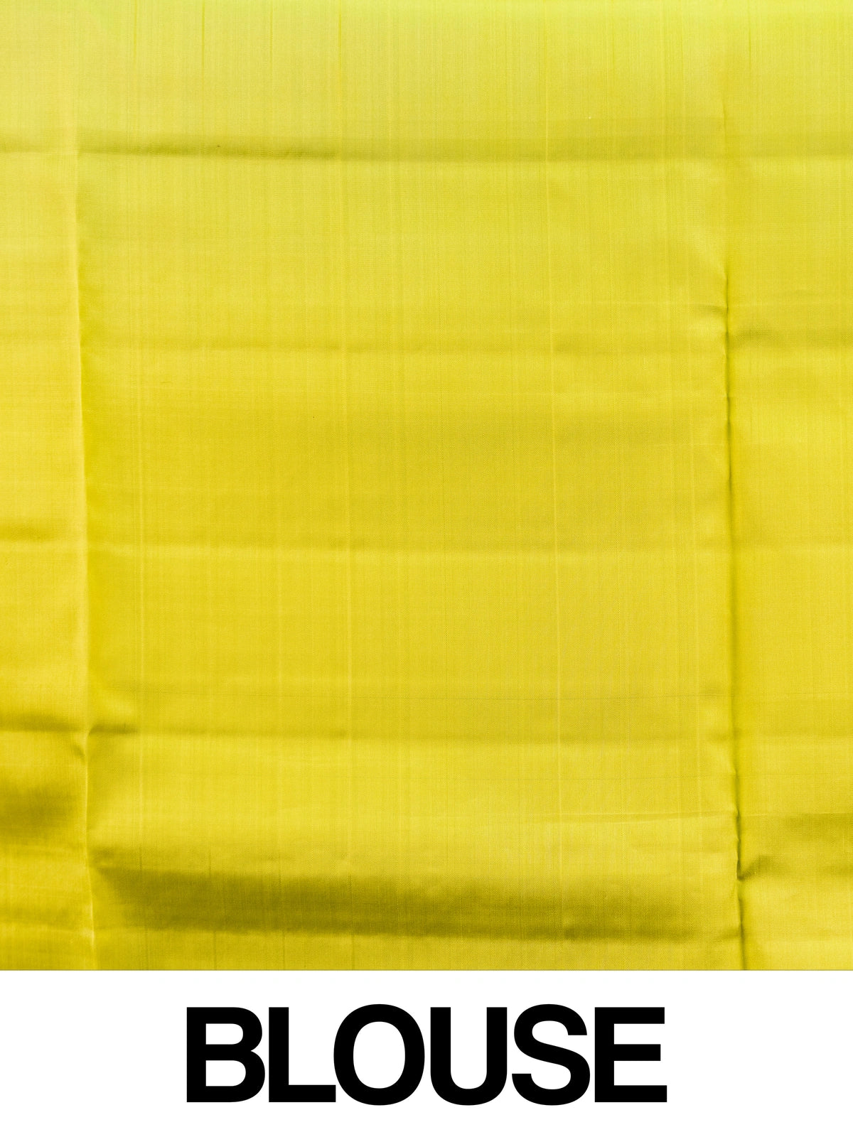 Turquoise blue Kanchipuram pure mix saree with gold zari checks and contrast lime-yellow border and pallu