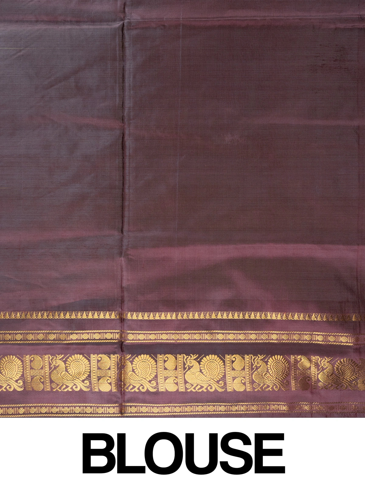 Green banana silk saree with teal gold zari peacock border and contrast maroon pallu