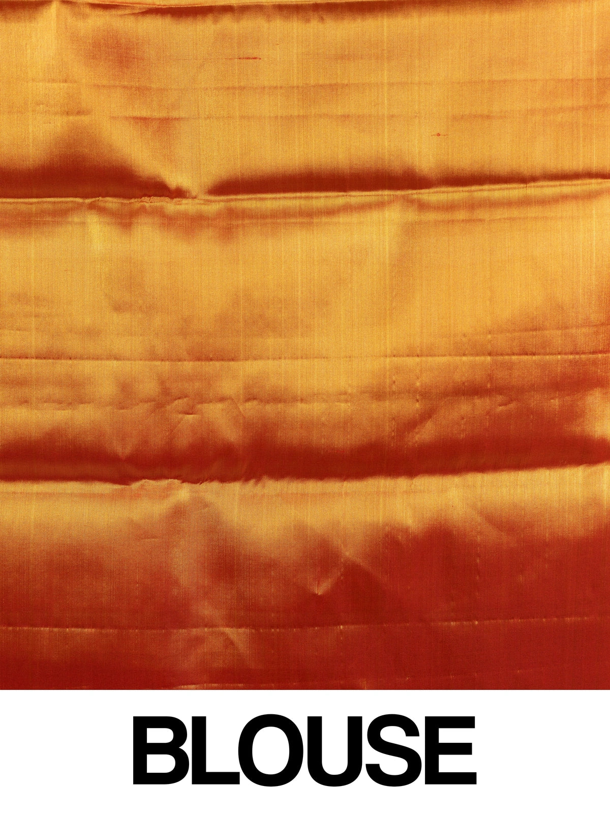 Cream-gold pure Kanchipuram silk saree with contrast red zari border and elephant motifs