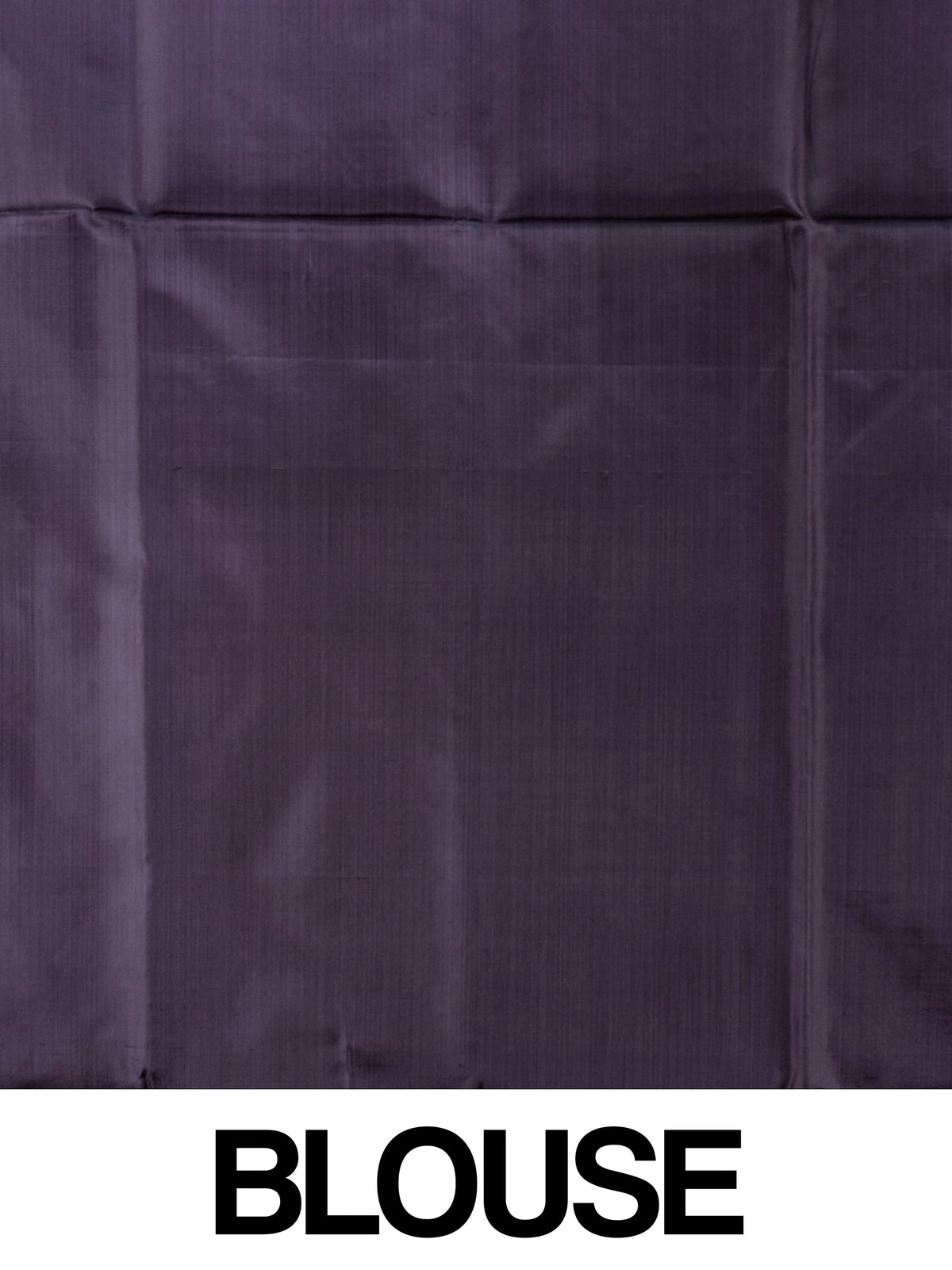 Purple and teal dual-tone banana silk saree with gold zari buttas and striped border