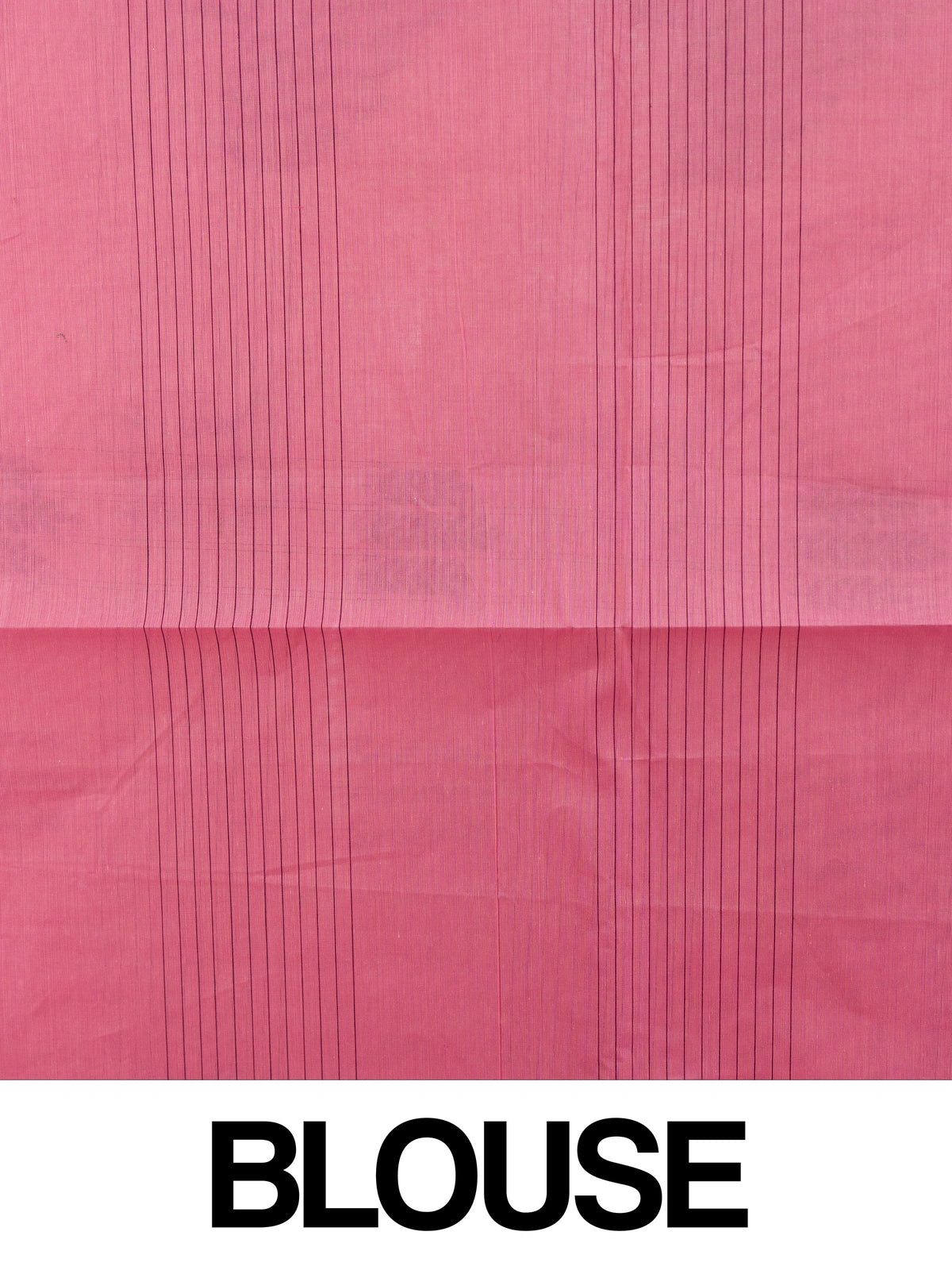 Pink silk cotton saree with magenta contrast border, gold zari buta motifs and woven paisley pallu