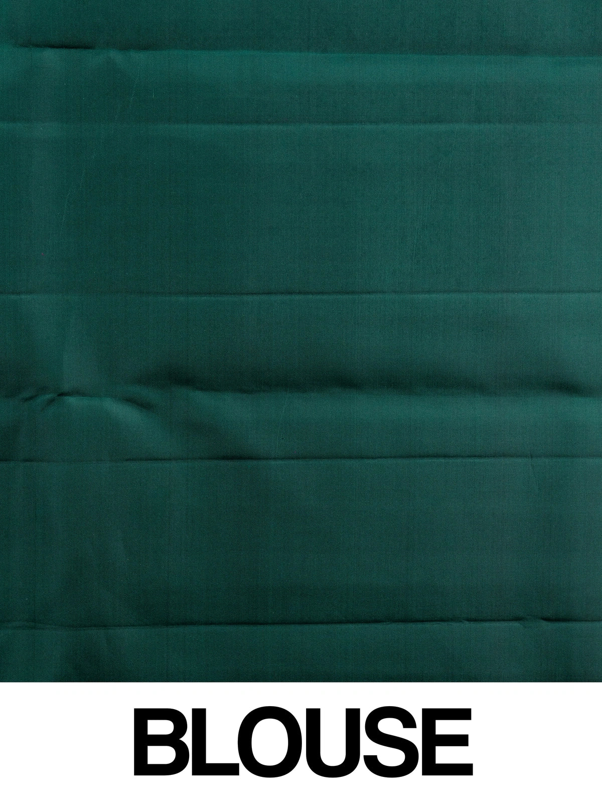 Rani pink pure Kanchipuram silk saree with green contrast border and gold zari floral jaal