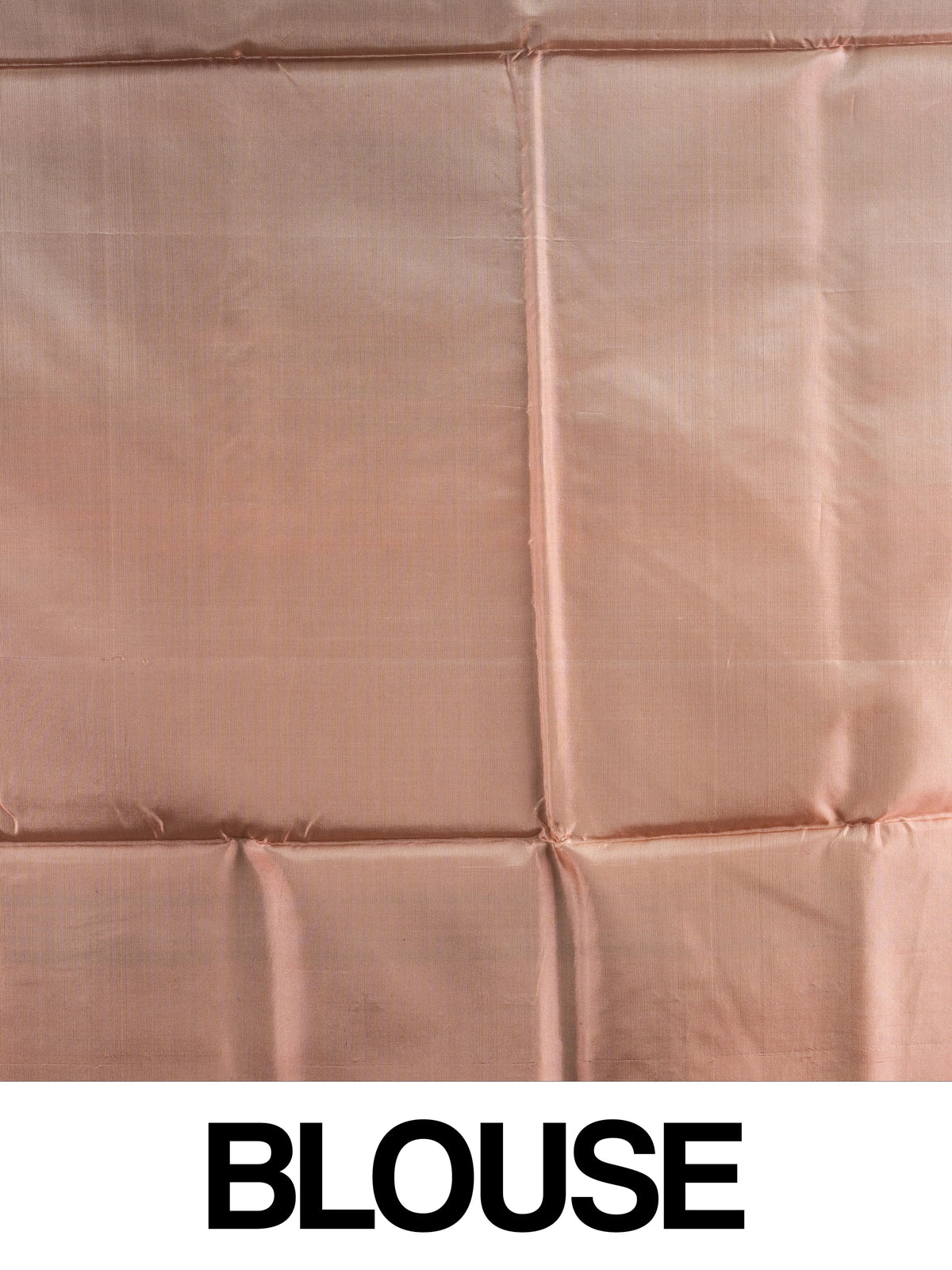 Multicolour checked Banana Silk saree with peach striped floral-butta pallu and contrast border